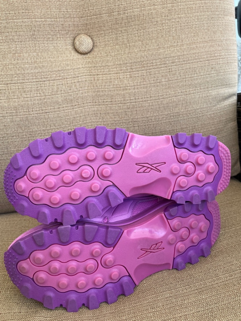 Reebok x Cardi B Classic Leather V2 sneakers purple lilac Ultraberry size   7 - Picture 7 of 9